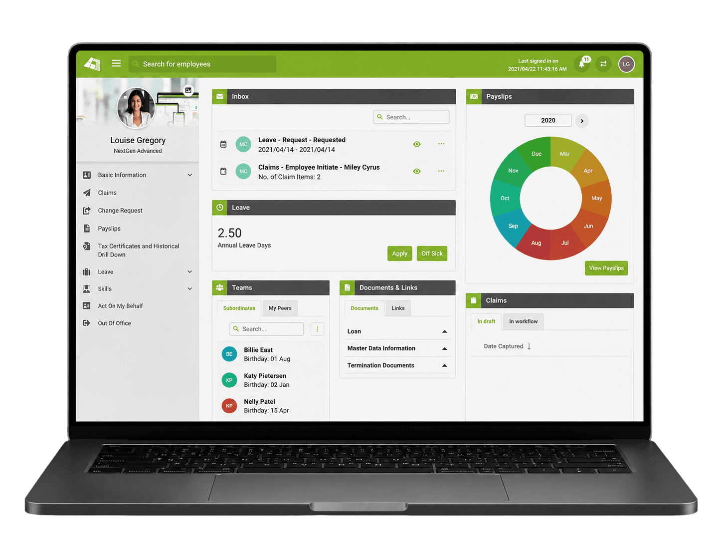 PaySpace Global Payroll & Compliance Dashboard